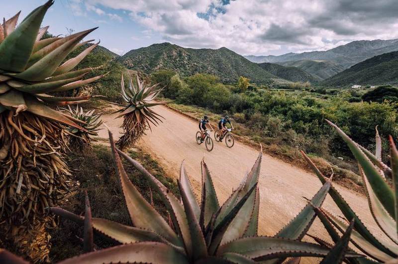 Cycling tour scenery